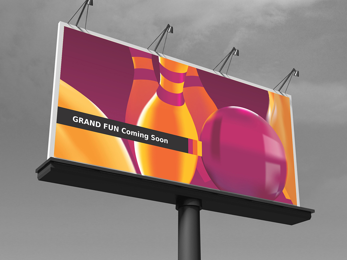 Grand Fun Coming Soon Hoarding