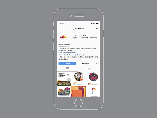 Grand KB Mall Social Media